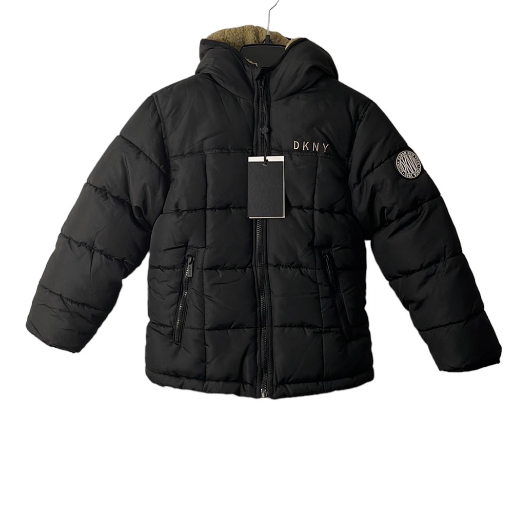 Dkny Little Boys Reversible Sherpa Jacket